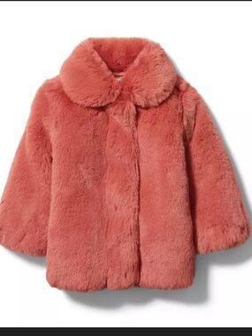 Janie and Jack Faux Fur Coat